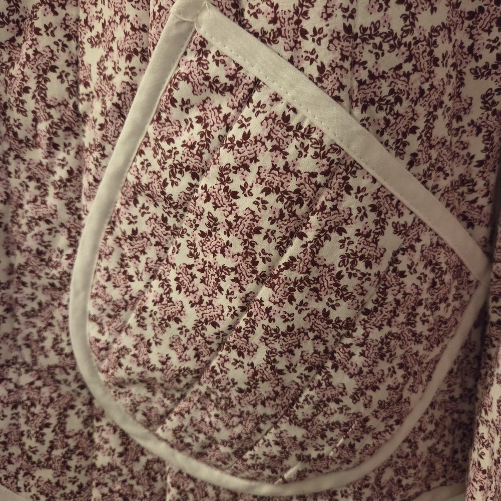 Universal Thread sz L lightweight‎ quilted jacket ditsy floral cottagecore boho - Picture 2 of 13